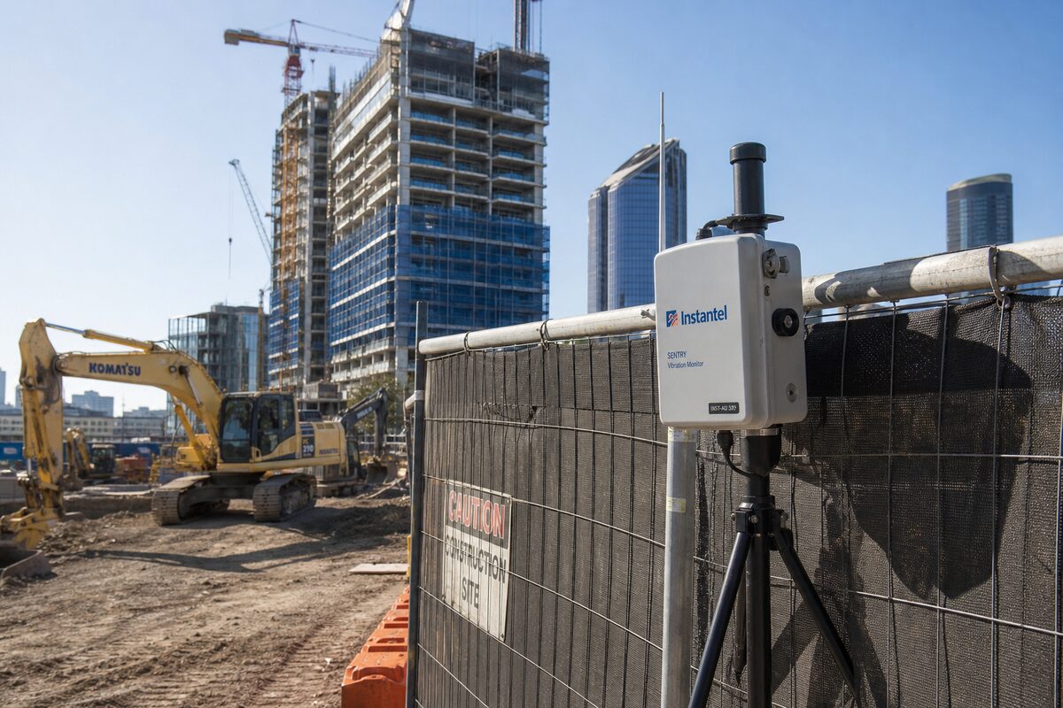 Vibration Monitoring for Brisbane Construction Projects: figure 1