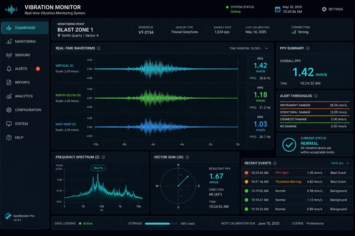 Vibration Monitoring for Brisbane Construction Projects: figure 2